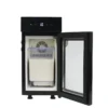 Gastro-Cool MK10GD-D Milchkühlschrank mit Glastür und Display schwarz