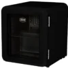 Gastro-Cool RC55 Minibar Retro Miami 46 Liter mit Glastür schwarz, Retro Design