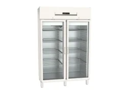 Gastro Kühlschrank PROFI 1400 GN 2/1 Superior mit 2 Glastüren, 1168 Liter Kühlraumvolumen, Made in Europe