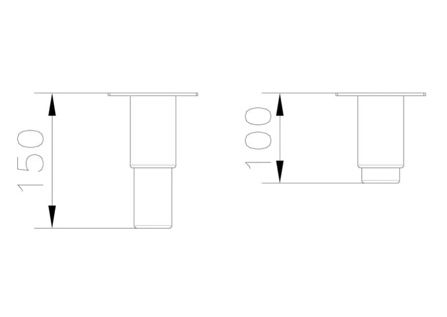 Gastronomie Kühlschrank ECO 700 GN 2/1 Monoblock , 616 Liter Kühlraumvolumen, 3 verstellbare Einlegeböden, Robuste Bauweise, Edelstahl