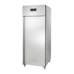 Gastronomie Kühlschrank ECO 700 GN 2/1 Monoblock , 616 Liter Kühlraumvolumen, 3 verstellbare Einlegeböden, Robuste Bauweise, Edelstahl