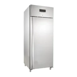 Gastronomie Tiefkühlschrank ECO 700 GN 2/1 Monoblock, 616 Liter Kühlraumvolumen, 3 verstellbare Einlegeböden, Robuste Bauweise, Edelstahl