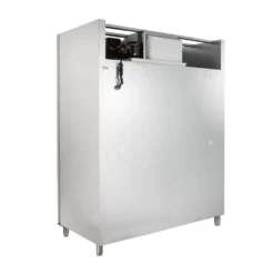 Gastronomie Tiefkühlschrank ECO 1400 GN 2/1 Monoblock, 1350 Liter Kühlraumvolumen, 6 verstellbare Einlegeböden, Robuste Bauweise, Edelstahl