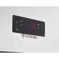 Gastronomie Tiefkühlschrank ECO 1400 GN 2/1 Monoblock, 1350 Liter Kühlraumvolumen, 6 verstellbare Einlegeböden, Robuste Bauweise, Edelstahl
