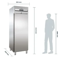 Gastro Tiefkühlschrank Profi 700 GN 2/1 Superior, 610 Liter Kühlraumvolumen, Made in Europe