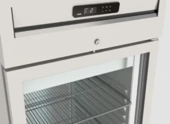 Gastro Tiefkühlschrank Profi 700 GN 2/1 Superior mit 1 Glastür, 610 Liter Kühlraumvolumen, Made in Europe
