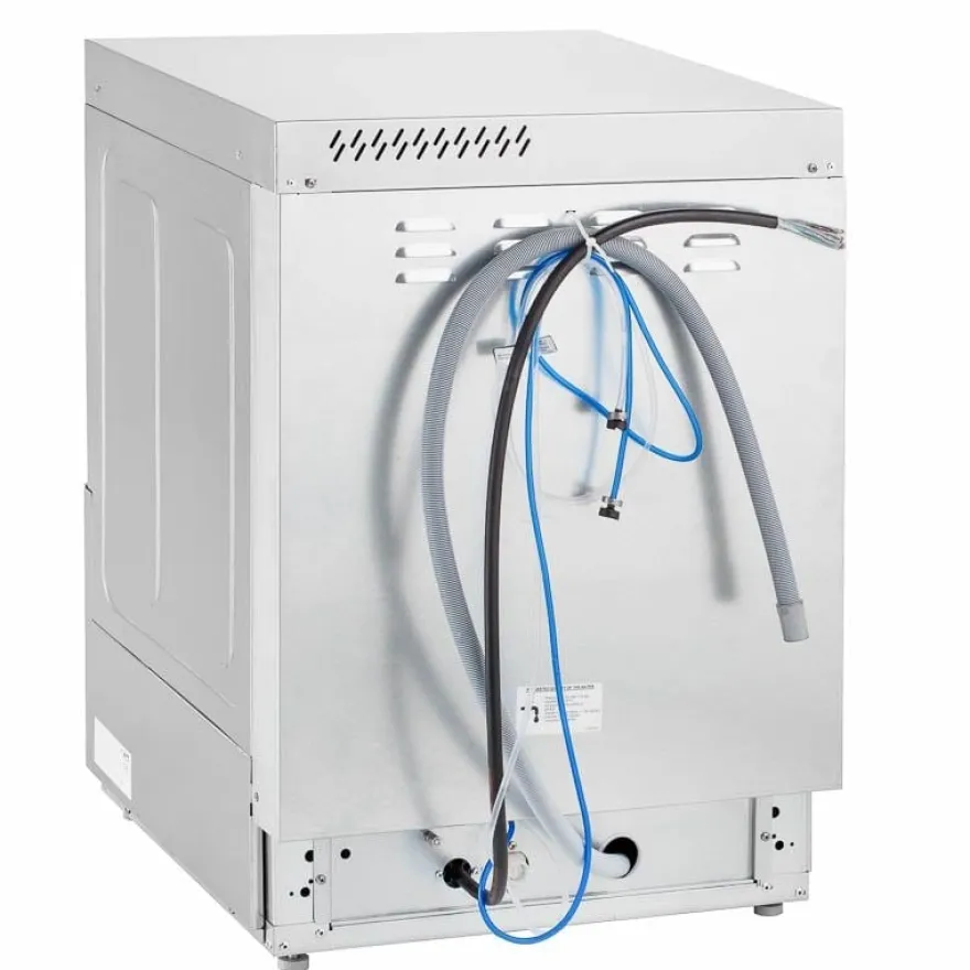 Geschirrspülmaschine ECO 50x50 cm Korbmaß, mit Reiniger- & Klarspüldosierer, mit Ablaufpumpe & Enthärter, Made in Europe, 400 Volt