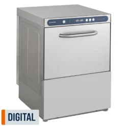 Geschirrspülmaschine PROFI Digital 50 SLE 50x50 cm Korbmaß, mit Reiniger- & Klarspüldosierer, mit Ablaufpumpe & Enthärter, Made in Europe, 230 Volt