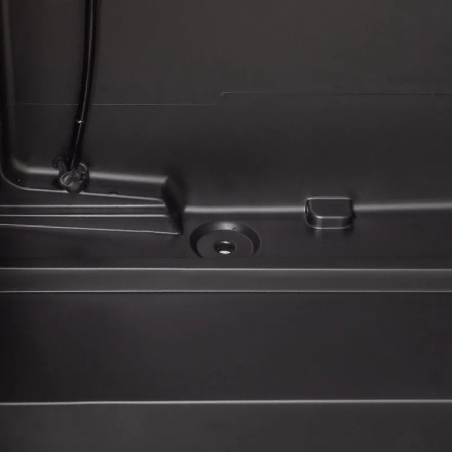 Getränkekühlschrank GK-360BB, 360 Liter Kühlraumvolumen, 4 verstellbare Einlegeböden, Innenbeleuchtung, Abschließbar, Schwarz