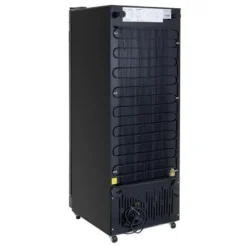 Getränkekühlschrank GKS-230, 230 Liter Kühlraumvolumen, 4 verstellbare Einlegeböden, Innenbeleuchtung, Abschließbar, Schwarz