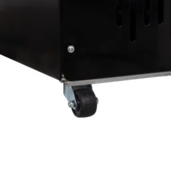 Getränkekühlschrank GKS-360, 360 Liter Kühlraumvolumen, 5 verstellbare Einlegeböden, Innenbeleuchtung, Abschließbar, Schwarz