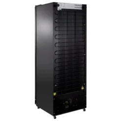 Getränkekühlschrank GKS-360, 360 Liter Kühlraumvolumen, 5 verstellbare Einlegeböden, Innenbeleuchtung, Abschließbar, Schwarz