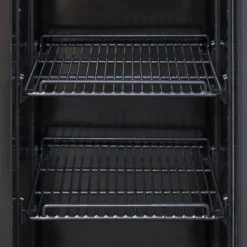 Getränkekühlschrank GKS-160 Slim, 160 Liter Kühlraumvolumen, Innenbeleuchtung, schwarz