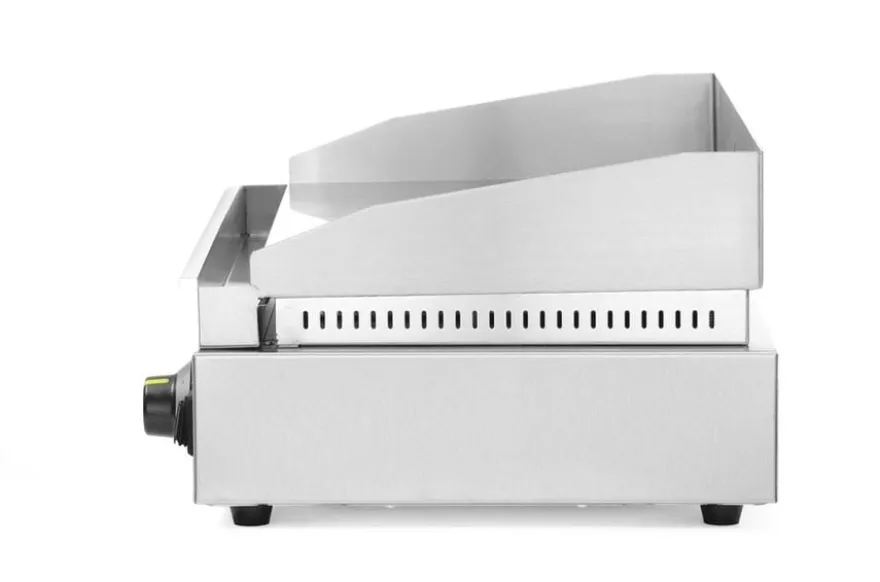 Grillplatte 230V, 50x43x26cm, Chromstahl