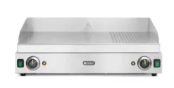 Grillplatte 230V, 75x51x26cm, Chromstahl