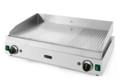 Grillplatte 230V, 75x51x26cm, Chromstahl