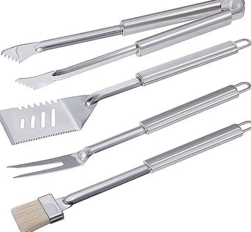 Grill-Set, 4-teilig