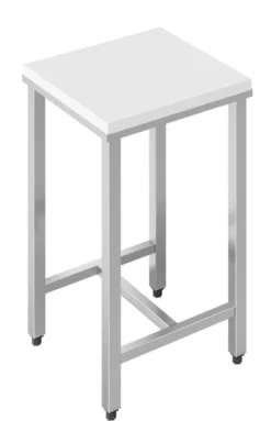 Hackblock ECO aus Polyethylen mit Untergestell