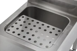 Handwasch-Ausgussbeckenkombination Basic 1, Kalt- und Warmwasserhahn