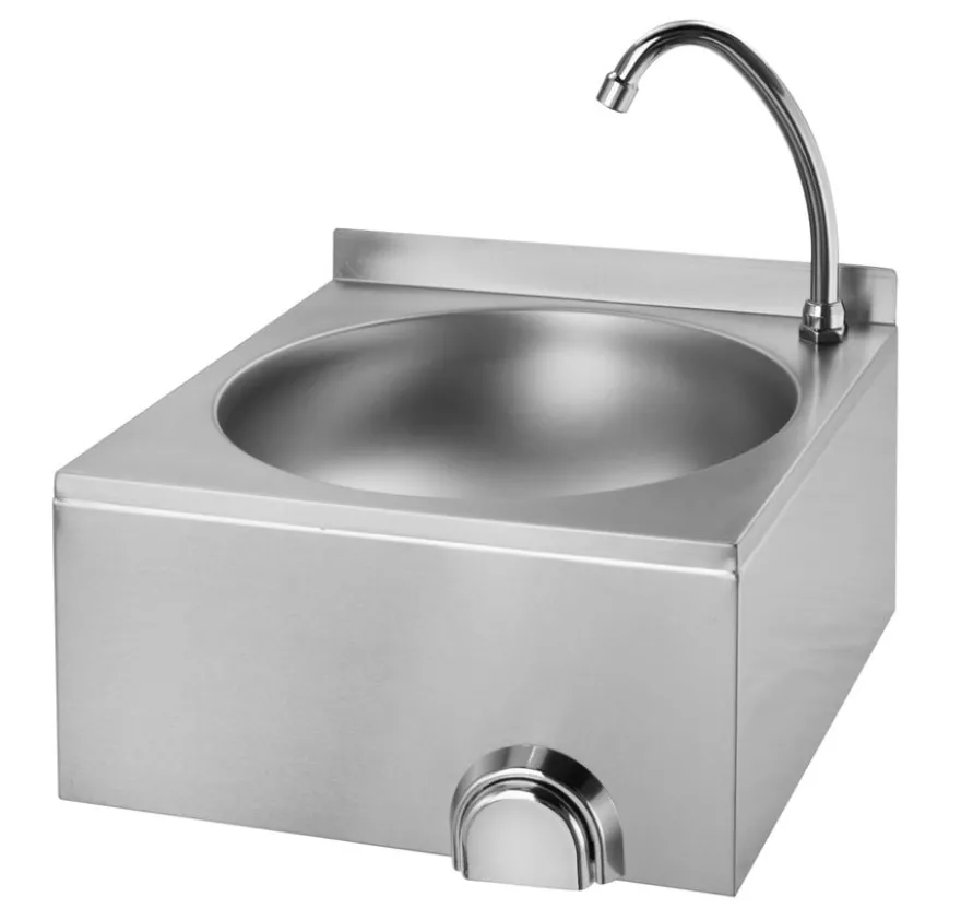 Handwaschbecken Basic 3, Kniebedienung