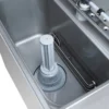 Haubenspülmaschine ECO 54 SLE 50x50 cm Korbmaß, mit Reiniger- & Klarspüldosierer, mit Ablaufpumpe & Enthärter, Made in Europe, 400 Volt