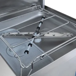 Haubenspülmaschine PROFI Digital 54 SLE 50x50 cm Korbmaß, mit Reiniger- & Klarspüldosierer, mit Ablaufpumpe & Enthärter, Made in Europe, 400 Volt