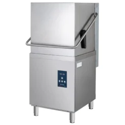 Haubenspülmaschine PROFI Digital 54 SL 50x50 cm Korbmaß, mit Reiniger- & Klarspüldosierer, mit Ablaufpumpe, Made in Europe, 400 Volt