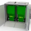 Hefa Abfallkühler 2x 120L