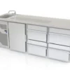Hefa Biertheke Ambio 1/4 mit Spülbecken links