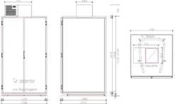Hefa Wildkühlschrank WKS 1200 H2 H04 Typ 4