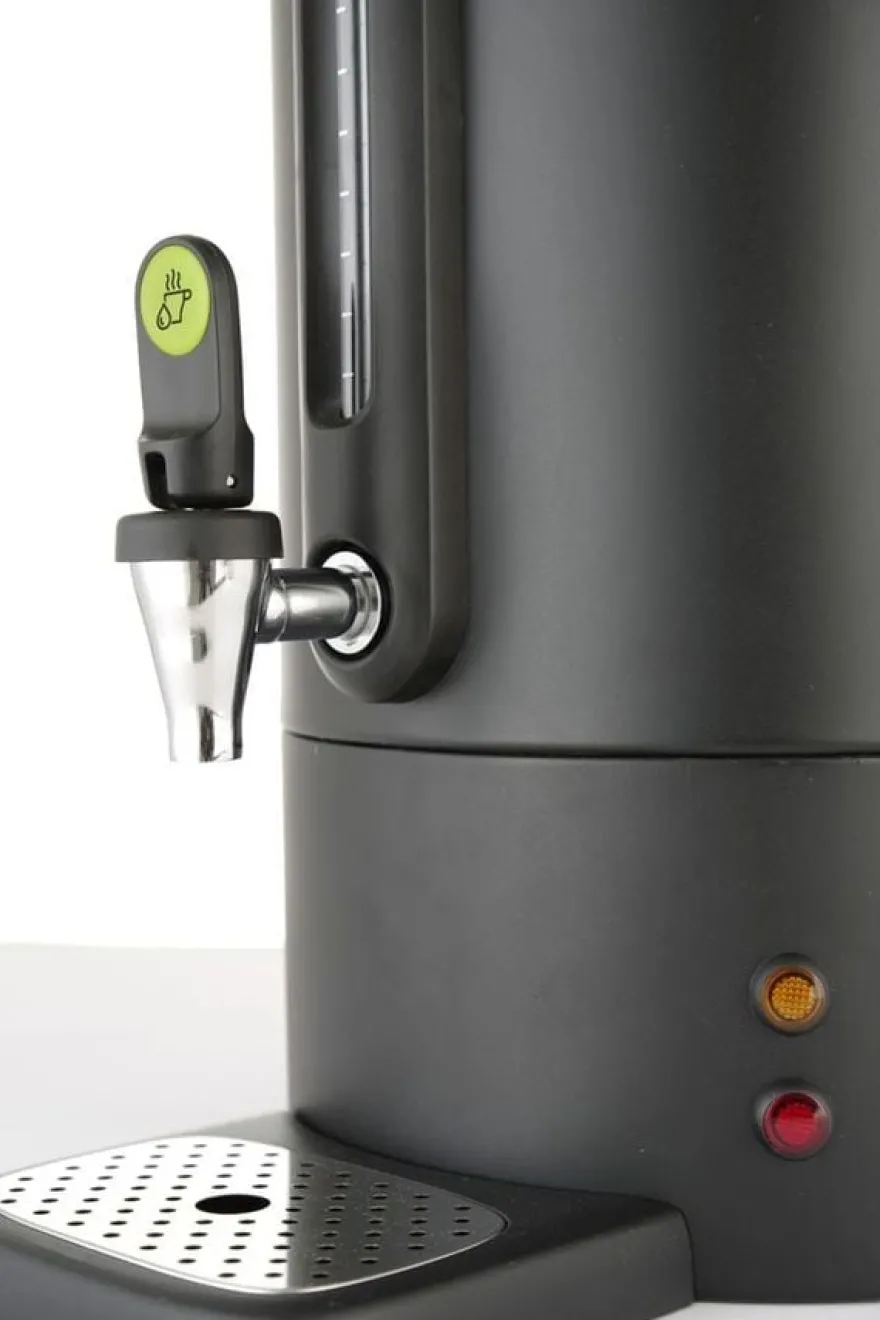 Heißgetränkekocher, Mattschwarz 16 Liter