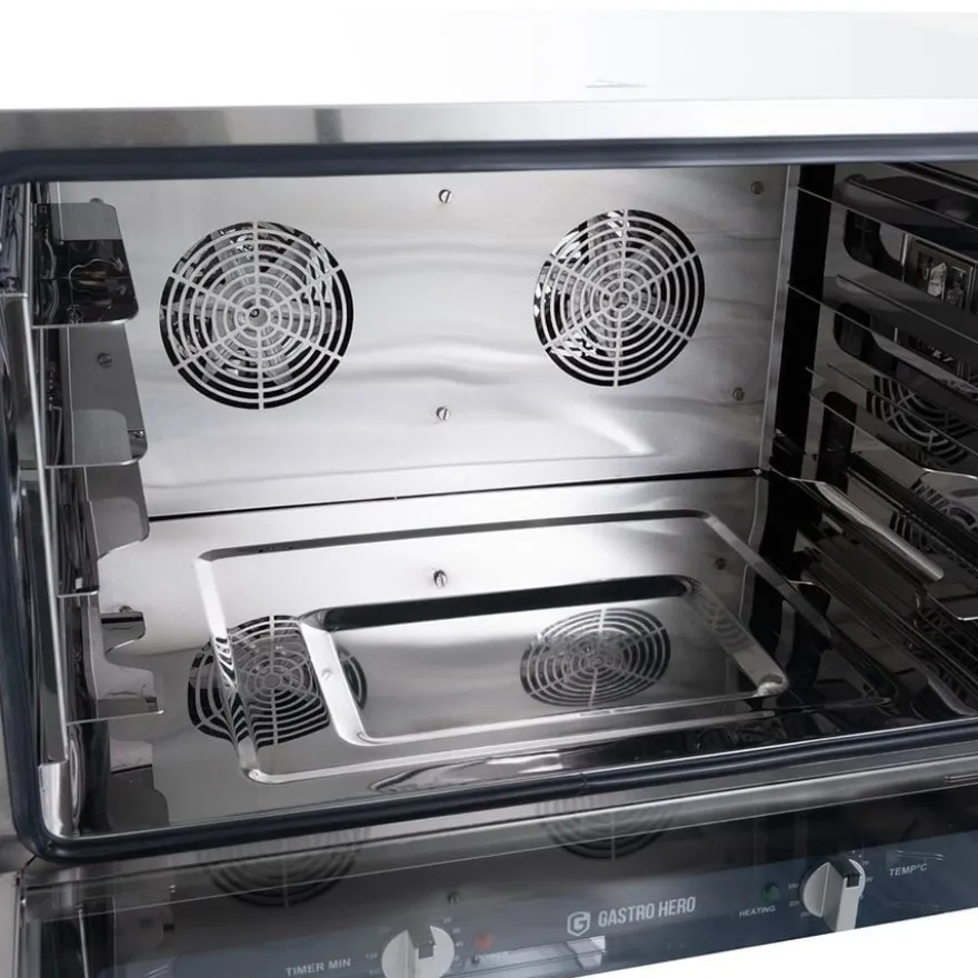 Heißluftofen ECO - Manuell - 4x EN 600x400 oder GN 1/1 - 3,5 kW - 230V