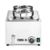 Hendi Bain-Marie-Set Ranger 2 x 4 L mit Ablasshahn, inkl. Deckel