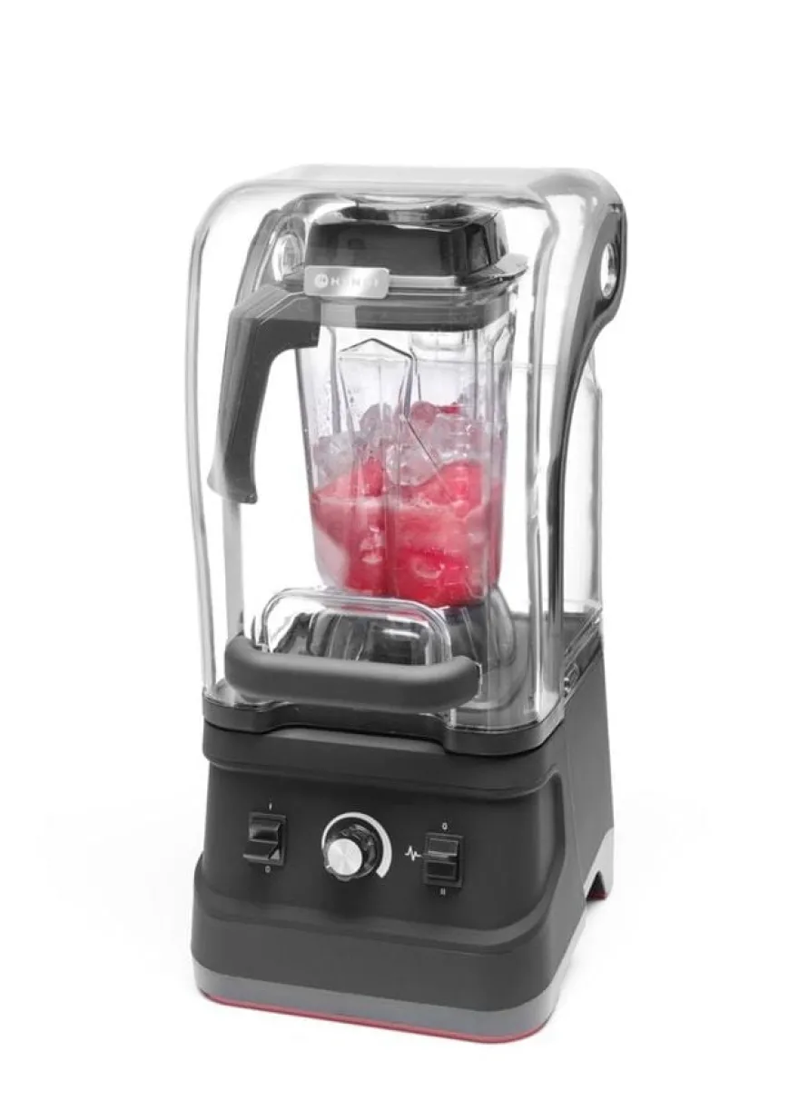 Hendi Bar-Mixer mit Schallschutzhaube, 2,5 L, BPA-frei