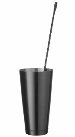 Hendi Boston Shaker, Bar up, 0,8L, Schwarz, Ø x(H)mm