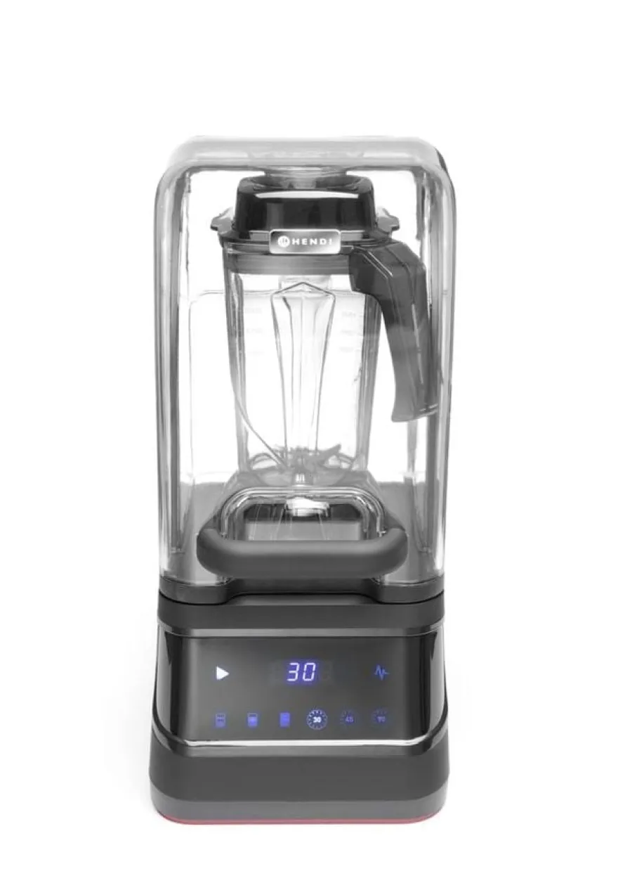 Hendi Digital-Bar-Mixer mit Schallschutzhaube, 2,5 L, BPA-frei