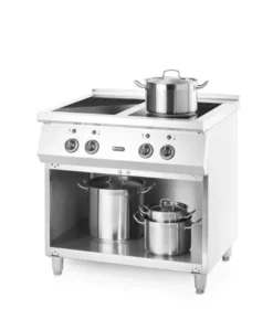 Hendi 4-flammiger Induktionsherd, 400V/17000W, 800x720x(H)854mm