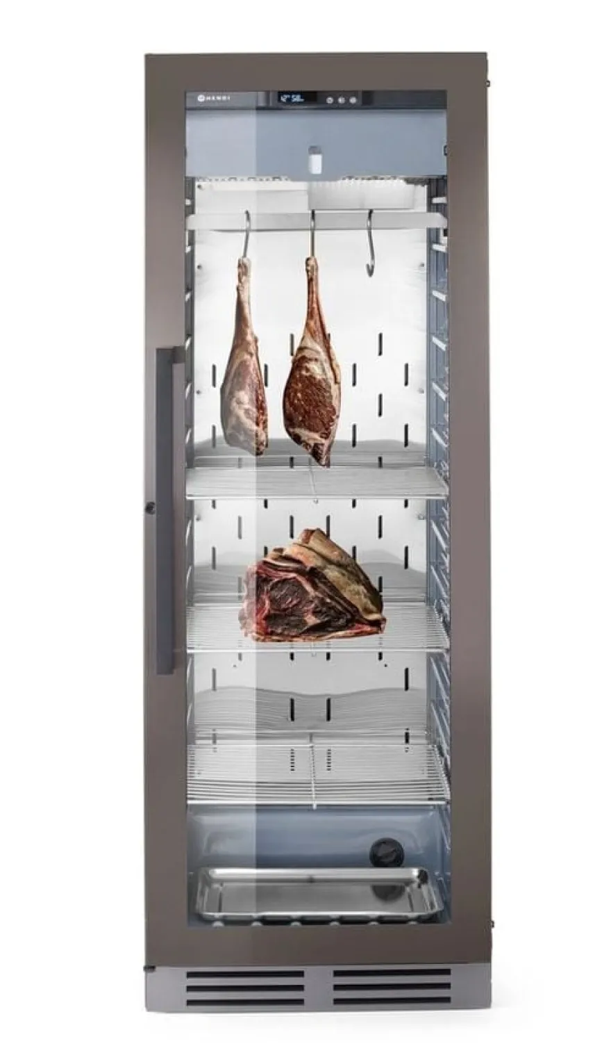 Hendi Fleischreifeschrank Arktic, 352 L, Dunkelgrau