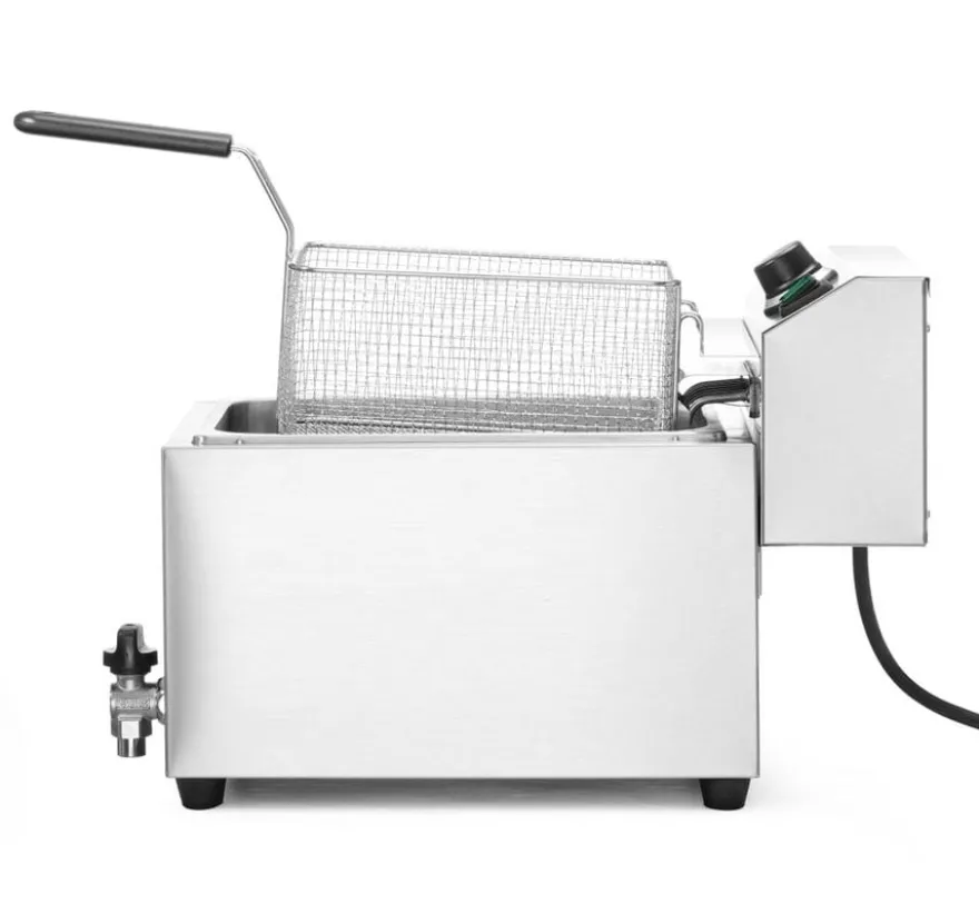 Hendi Fritteuse 10 Liter, 400V, 6600W, Profi Line, 10L, 400V/6600W, 300x680x(H)420mm