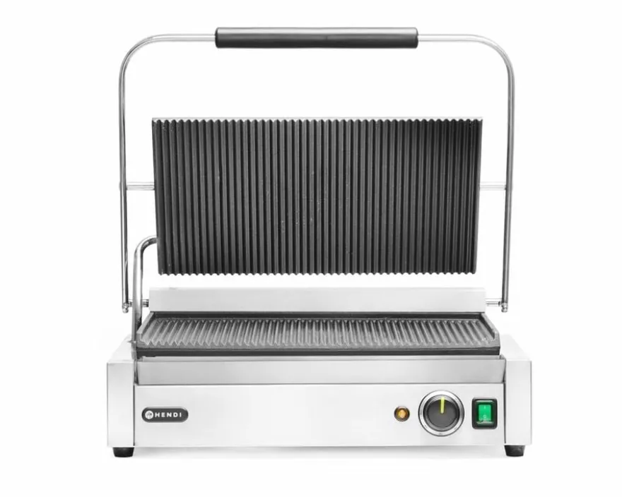 Hendi Kontakt-Grill Panini XL, 230V/2700W, 548x464x(H)231mm