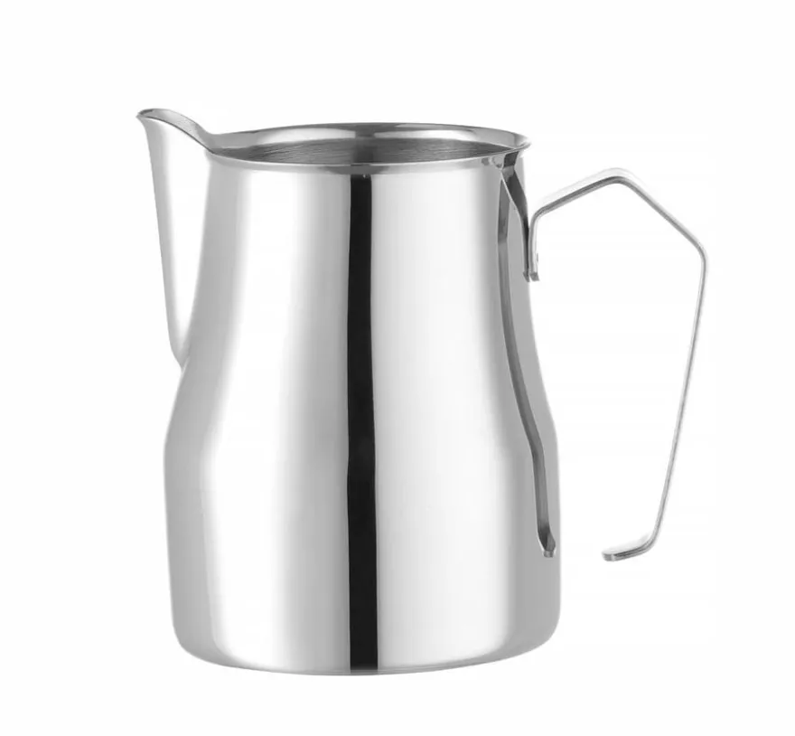 Hendi Milchkännchen mit V-förmigem Ausguss, 0,35L, Ø 65x(H)99mm