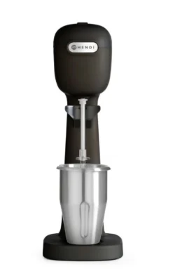 Hendi Milkshake Mixer BPA-frei - Design by Bronwasser, Schwarz, 230V/400W, 170x210x(H)485mm