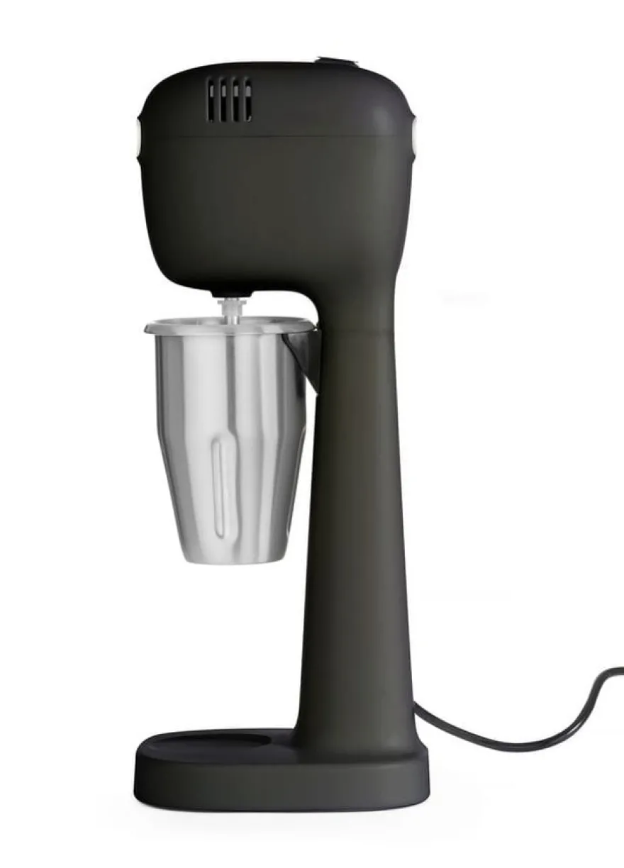 Hendi Milkshake Mixer BPA-frei - Design by Bronwasser, Schwarz, 230V/400W, 170x210x(H)485mm