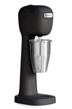 Hendi Milkshake Mixer BPA-frei - Design by Bronwasser, Schwarz, 230V/400W, 170x210x(H)485mm