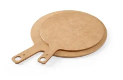 Hendi Pizzabrett mit Griff, Ø 356x(H)6mm