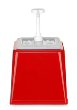 Hendi Pump-Saucenspender, 2,5L, Gelb, 230x210x(H)250mm