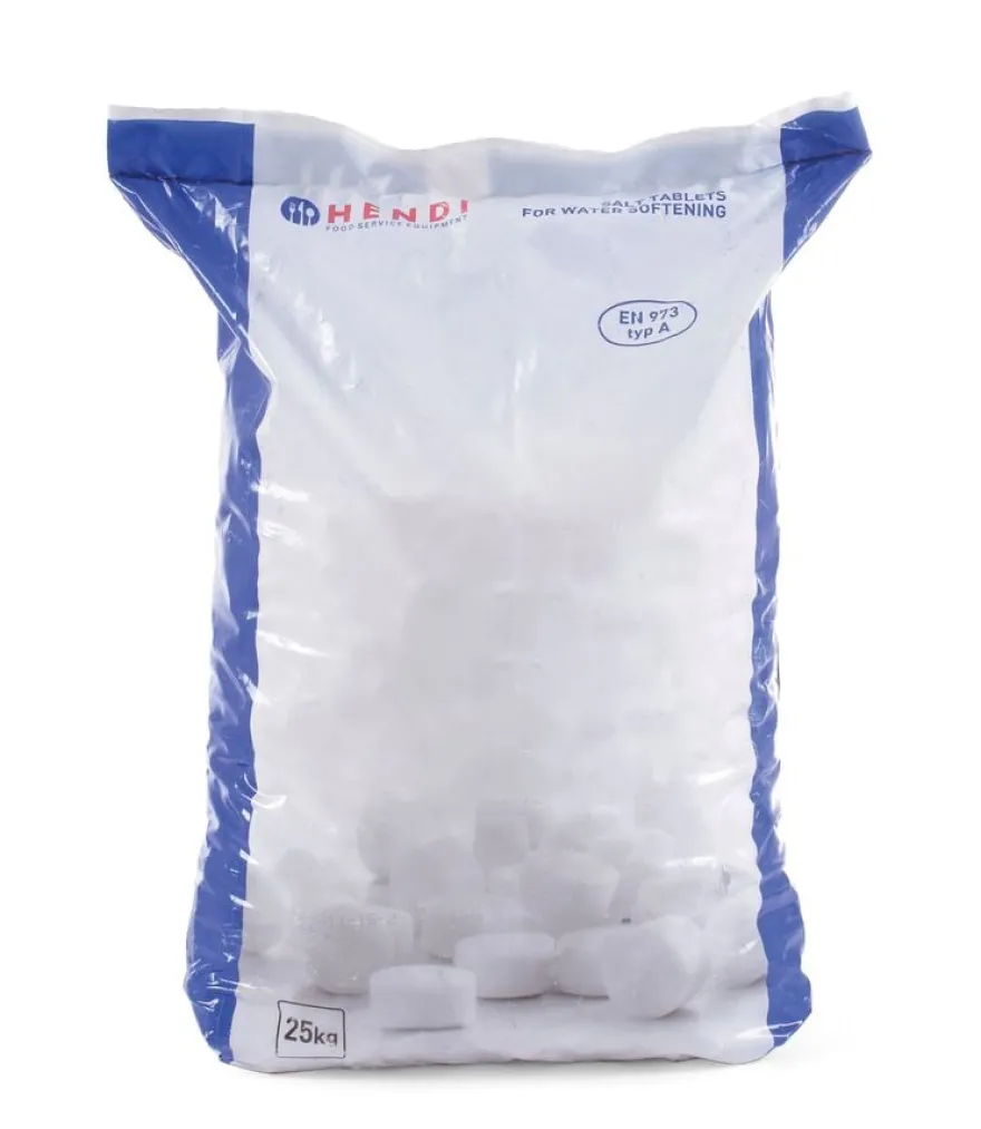 Hendi Salztabletten zur Wasserenthärtung, 25 kg