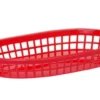 Hendi Servierkörbe im Fastfood-Stil, Rot, 6 Stk., 275x175x(H)38mm