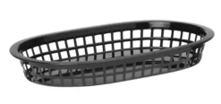 Hendi Servierkörbe im Fastfood-Stil, Rot, 6 Stk., 275x175x(H)38mm