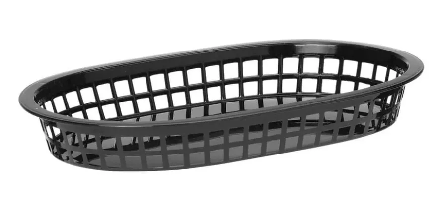 Hendi Servierkörbe im Fastfood-Stil, Rot, 6 Stk., 275x175x(H)38mm